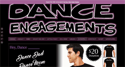 Desktop Screenshot of danceengagements.org